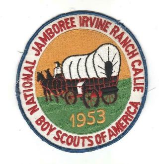 1953 National Jamboree Jacket Patch Back Patch