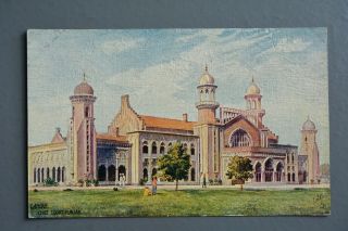 R&l Postcard: R Tuck Oilette 8966 Lahore Series 2 Pakistan Chief Court Punjab
