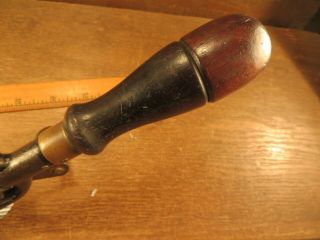 Old Vintage (Early) MILLERS FALLS No.  5 Hand Crank Drill - 13 Inch - STAR Logo 5