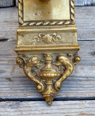 Vintage Classic Brass Candle Holder Wall Sconce Light Fixture 5
