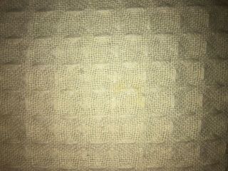Pendleton 56”x 65” Off White Fringed Wool Blanket Throw Ivory Vintage 5