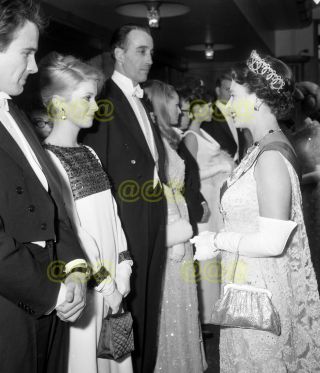 Photo - Catherine Deneuve Talking With Queen Elizabeth In 1966