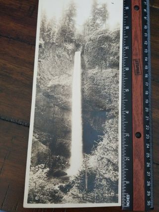 Vintage Photograph Latourelle Falls Columbia River Highway Oregon 9.  5 " X 4 "