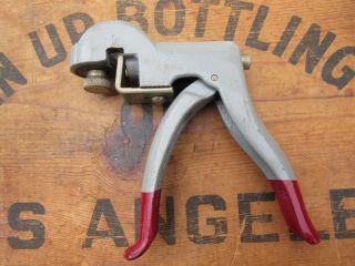 Vintage Millers Falls Adjustable Pistol Grip Saw Tooth Setter Set No.  214 3