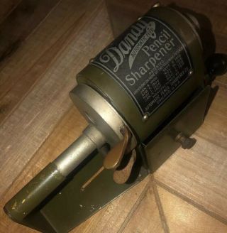 Vintage.  Rare 1919.  " Dandy ".  Industrial.  Automatic Desk Top.  Pencil Sharpener