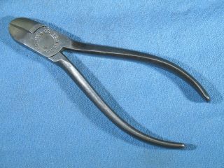 Vintage H.  Boker & Co 5 " Diagonal Cutting Pliers Made In Usa Tool