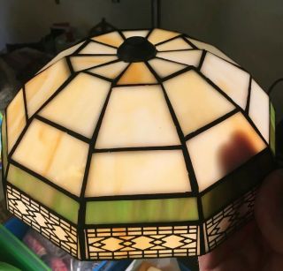 Stained Glass Tiffany Mission Style Decorative Lamp Shades,  Spectrum