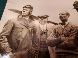 Aviators Charles Lindbergh,  Casey Jones,  Type 1 Photograph 2