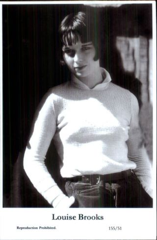 Actress Swiftsure 2000 Postcard Flapper Girl Louise Brooks 155/51