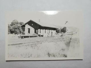 Vintage Rppc Postcard Pine Meadow Connecticut Conn Railroad Station