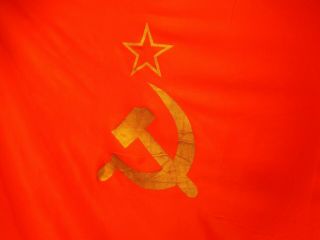 Soviet Union Red Flag of the USSR Communist made in USSR 70s 4