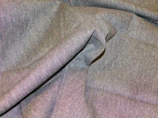 5 Yards Vintage 36 " W Cotton Denim Like Gray Black Fabric