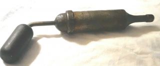 Antique Grease Gun No.  7 - C Vacuum Gun Mfg.  By The Bassick Mfg.  Co.  Chicago,  Usa