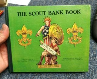 Boy Scouts Bsa 1930 The Scout Bank Book Complete