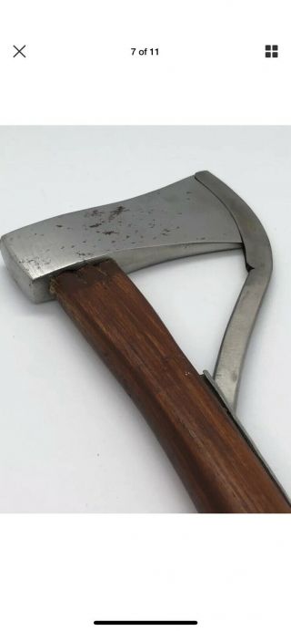 Marbles Pocket Axe MR005 Wood Handle Hatchet with Guard - w/Box 7