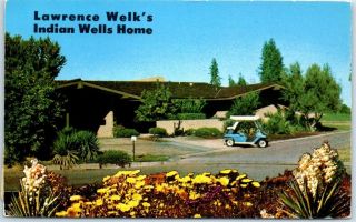 California Postcard " Lawrence Welk 