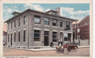 Mt.  Carmel,  Pennsylvania,  Pu - 1918; Post Office