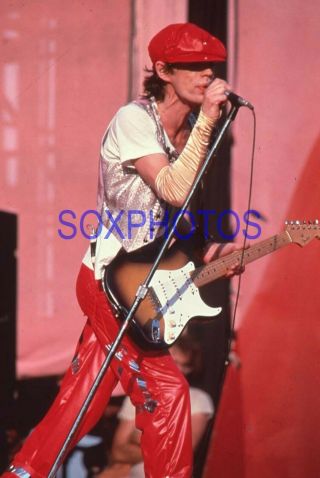 Mg99 - 144 Rolling Stones - Mick Jagger Vintage 35mm Color Slide