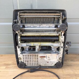 Vintage 1950 ' s IBM Electric Typewriter Model 11C - parts or for REPAIR 5