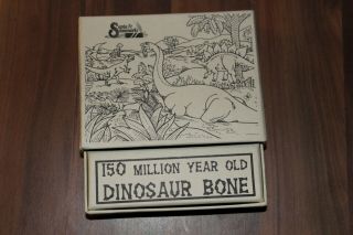 Santa Fe Stoneworks Dinosaur bone demascus steel pocket knife 2