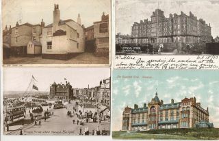 U.  K.  - 24 Older (1903 - On) - Hotel Postcards (no London) - All Different & Nic