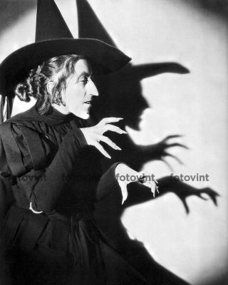 Wizard Of Oz 8x10 Photo - Wicked Witch Of The West (margaret Hamilton) Picture 7