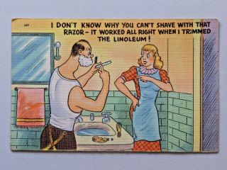 Vintage Comic Postcard " I Don 