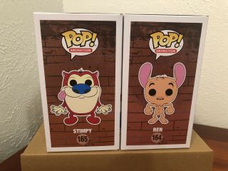 Ren And Stimpy 164 165 Funko Pop CHASE SET OF 2 2