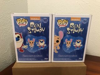 Ren And Stimpy 164 165 Funko Pop CHASE SET OF 2 3