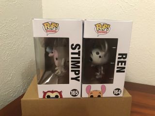 Ren And Stimpy 164 165 Funko Pop CHASE SET OF 2 4