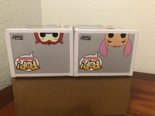 Ren And Stimpy 164 165 Funko Pop CHASE SET OF 2 5