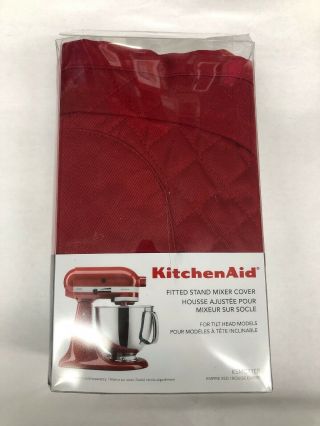 Kitchenaid Tilt - Head Fitted Mixer Cover - Empire Red