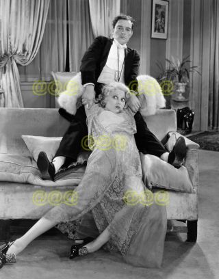 Photo - Buster Keaton &thelma Todd In " Speak Easily ",  1932