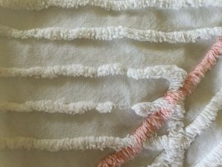 Vintage Chenille Bedspread - 93 