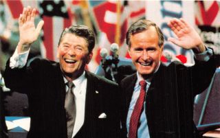 C21 - 1921,  Reagan And Bush, .  Politics