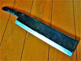 Japanese Antique Woodworking Tool " Nata " Hatchet Ax Blade Only 210mm
