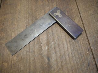 L3640 - Antique 6 " Henry Disston & Sons No.  1 Try Square Carpenter Tool