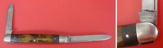 Antique Case Bradford Pa 1905 - 1920 Risque Pocket Knife: 2 Blade Model