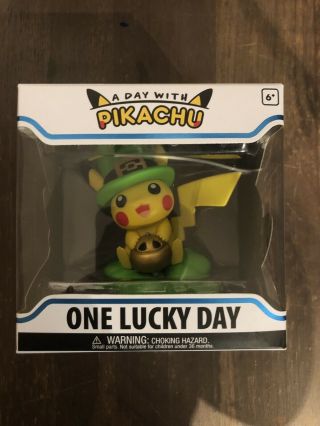 Funko A Day With Pikachu One Lucky Day Vinyl Figure In Hand Htf