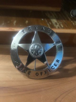 Texas Peace Officer Badge