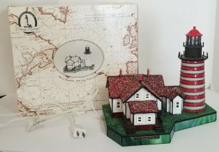 Forma Vitrum Heritage West Quoddy Head Me Stained Glass Lighthouse