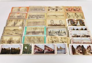50 Antique Vintage Stereoview Cards Stereo View