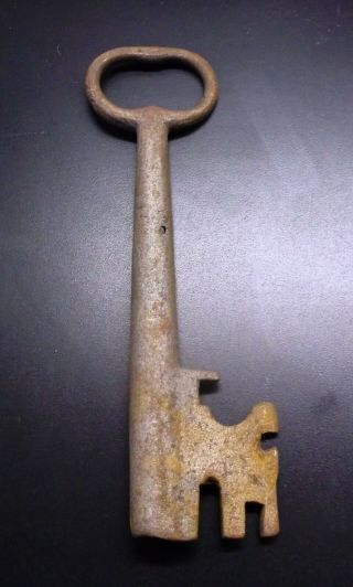 Large Antique Skeleton Key 6 1/2 "