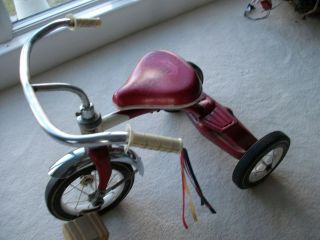 Murray Tricycle 1965 With Ribbon On One Side,  Has Been Stored In A Shed