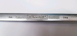 Williams Superrench 1 1/4 & 1 1/16 Boxed Closed End OFF SET Made in USA 2