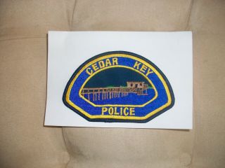 Cedar Key Police Florida Police Patch