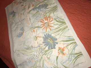 Vintage Floral Pastel Standard Pillowcases Flowers Linens Bedding