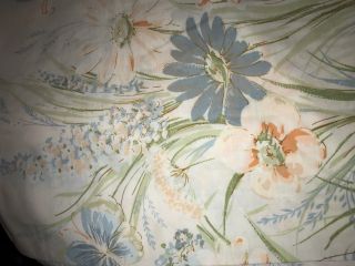 Vintage Floral Pastel Standard Pillowcases Flowers Linens Bedding 3