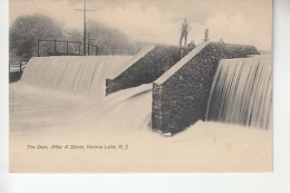 The Dam After A Storm Verona Lake Nj