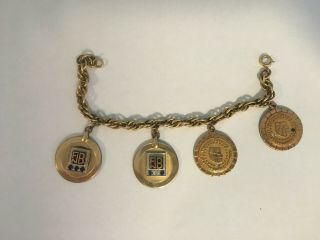 Vintage Gold Employee Long Service Charms First National Bank Western Bancorp